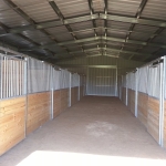 Inside New Barn